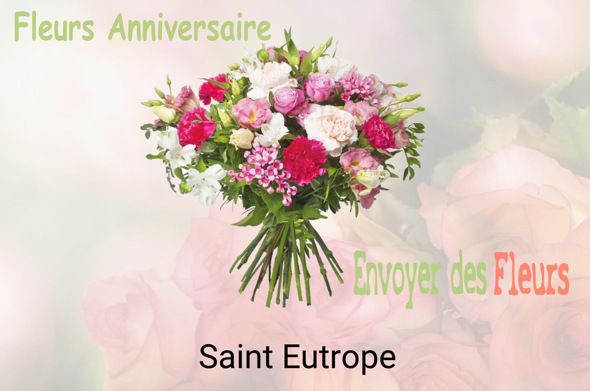 Bouquet de fleurs d’anniversaire livré à Saint-Eutrope