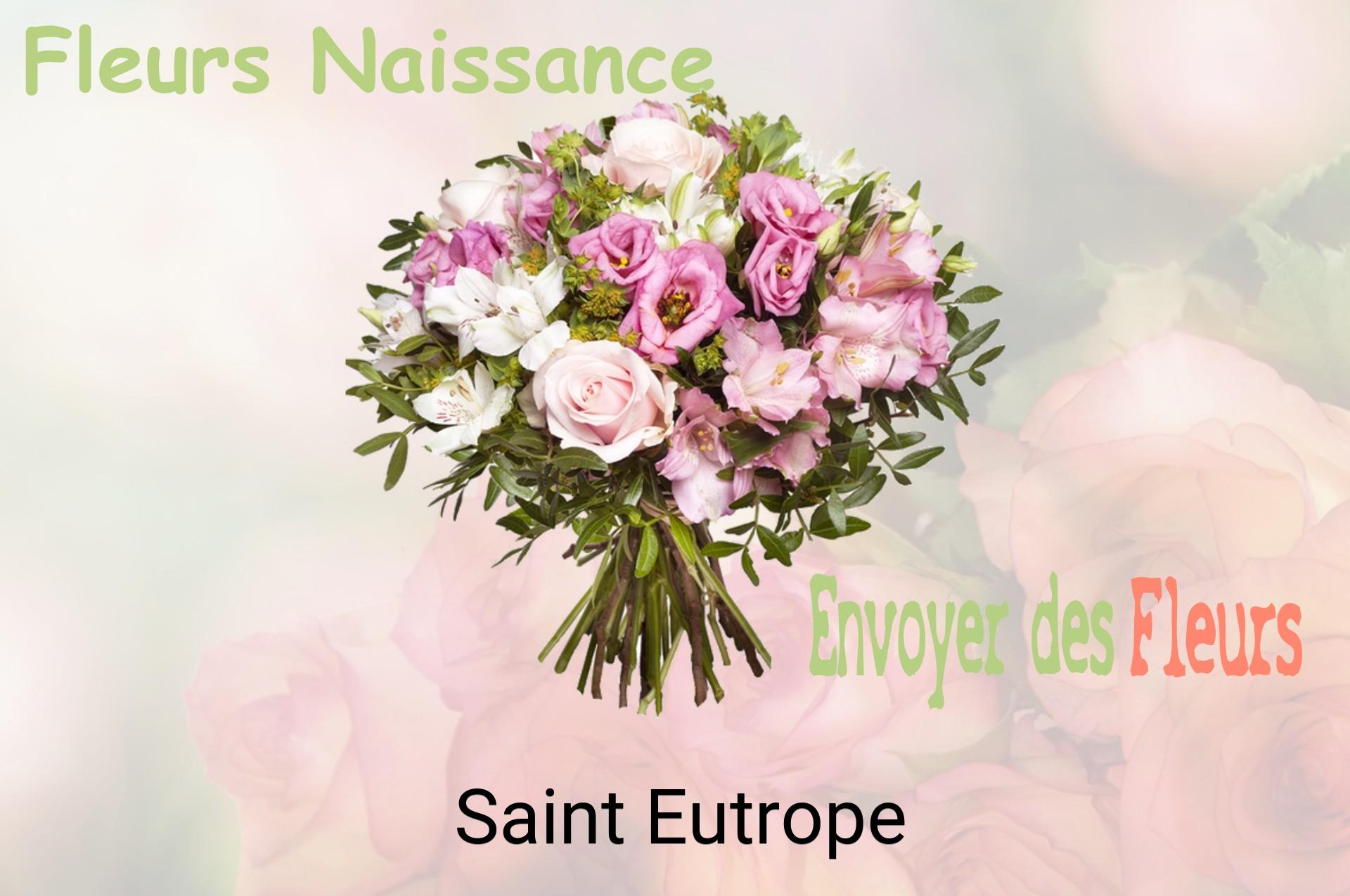 Bouquet de fleurs de naissance livré à Saint-Eutrope