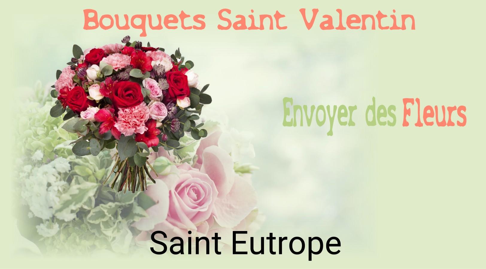 Roses de Saint-Valentin livrées à Saint-Eutrope